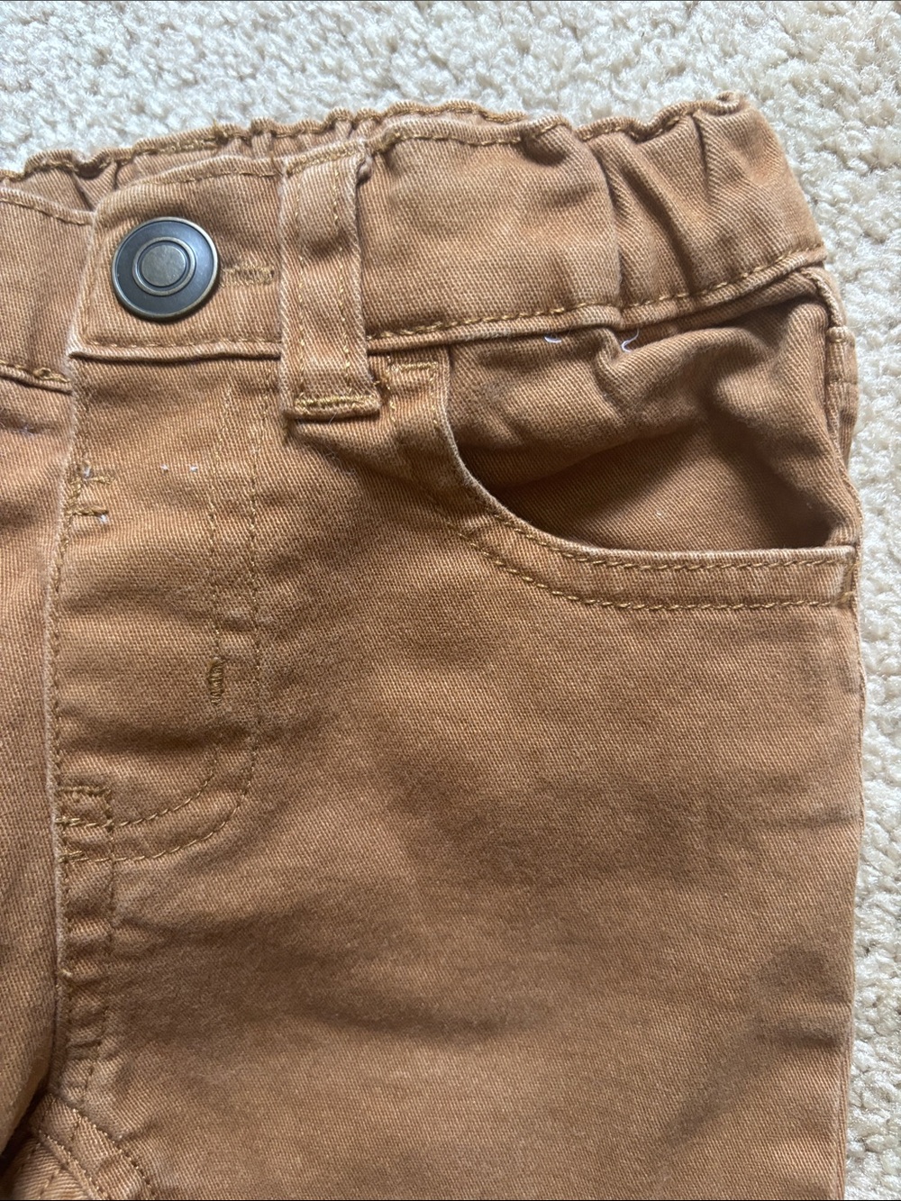 Old Navy Kids Brown Elastic Waist Pants